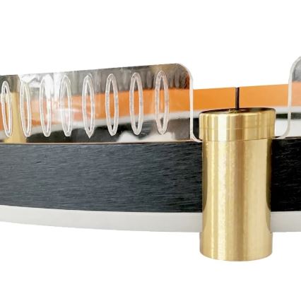 Lustră LED dimabilă pe cablu LED/140W/230V 3000-6500K d. 60 cm + telecomandă