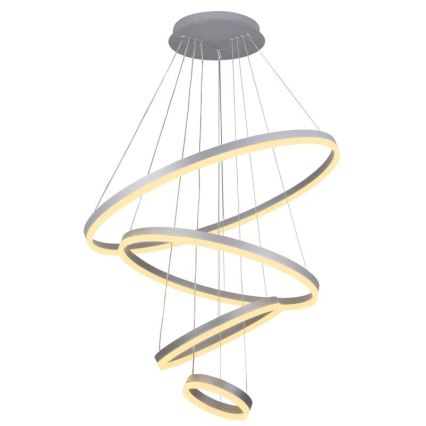 Lustră LED dimabilă pe cablu LED/165W/230V 3000-6500K d. 80 cm + telecomandă