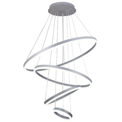 Lustră LED dimabilă pe cablu LED/165W/230V 3000-6500K d. 80 cm + telecomandă