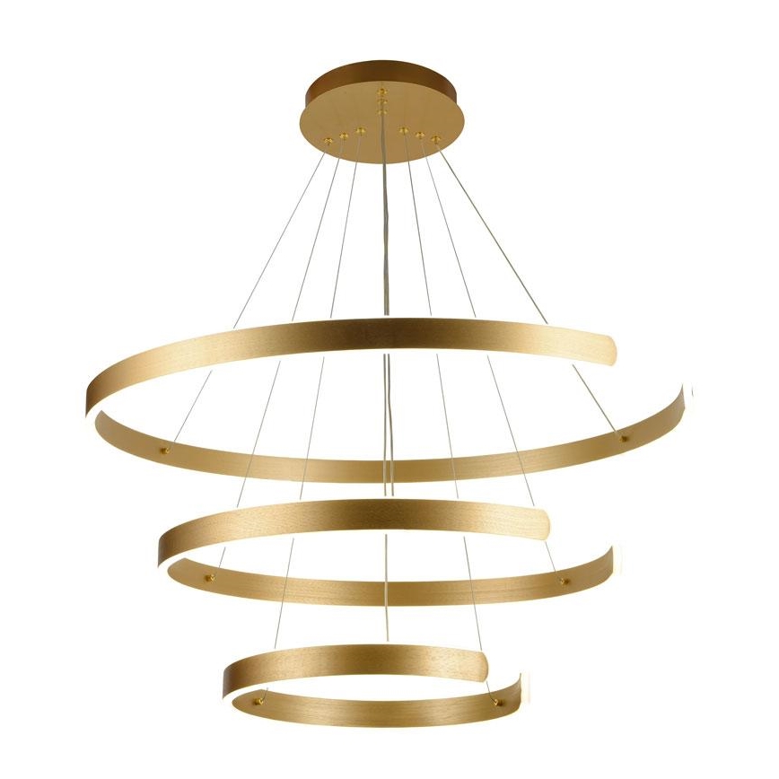 Lustră LED dimabilă pe cablu LED/220W/230V 3000-6500K d. 80 cm + telecomandă