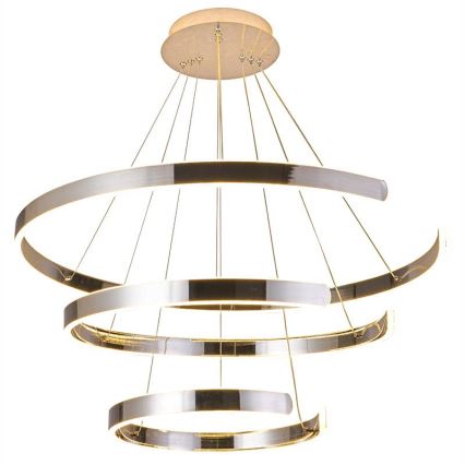 Lustră LED dimabilă pe cablu LED/220W/230V 3000-6500K d. 80 cm + telecomandă