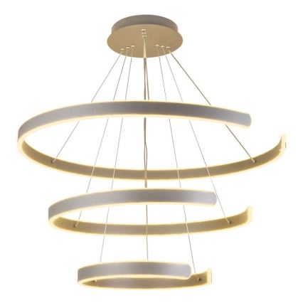 Lustră LED dimabilă pe cablu LED/220W/230V 3000-6500K d. 80 cm + telecomandă