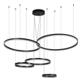 Lustră LED dimabilă pe cablu LED/220W/230V 3000-6500K + telecomandă