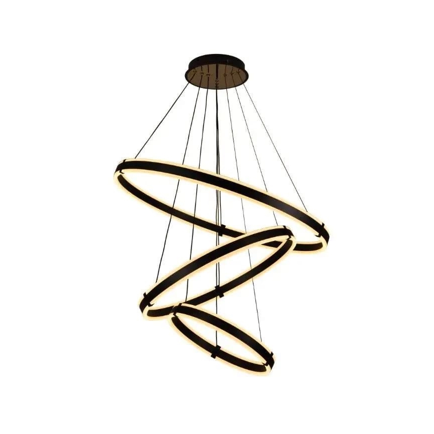 Lustră LED dimabilă pe cablu LED/250W/230V 3000-6500K d. 80 cm + telecomandă