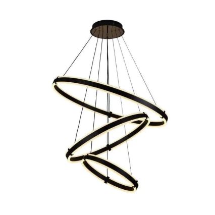 Lustră LED dimabilă pe cablu LED/250W/230V 3000-6500K d. 80 cm + telecomandă