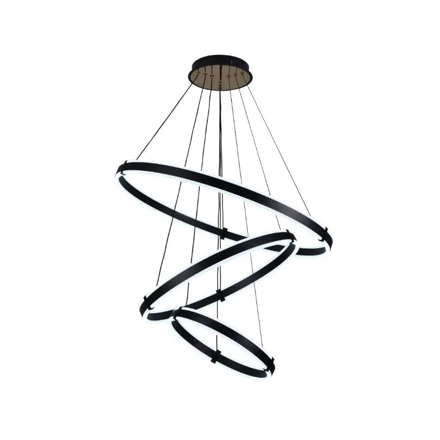 Lustră LED dimabilă pe cablu LED/250W/230V 3000-6500K d. 80 cm + telecomandă