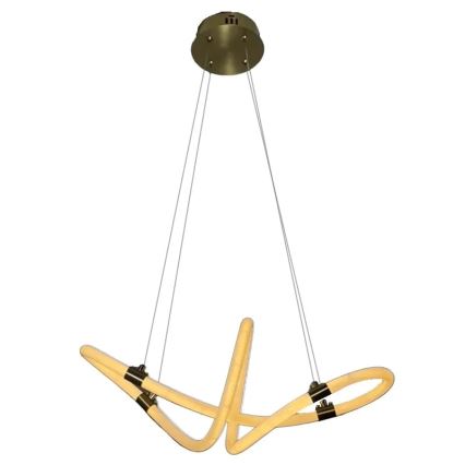 Lustră LED dimabilă pe cablu LED/25W/230V 3000-6500K + telecomandă
