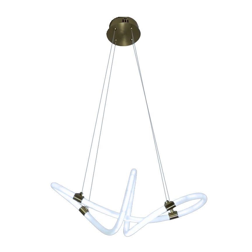 Lustră LED dimabilă pe cablu LED/25W/230V 3000-6500K + telecomandă