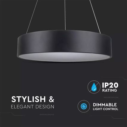 Lustră LED dimabilă pe cablu LED/30W/230V