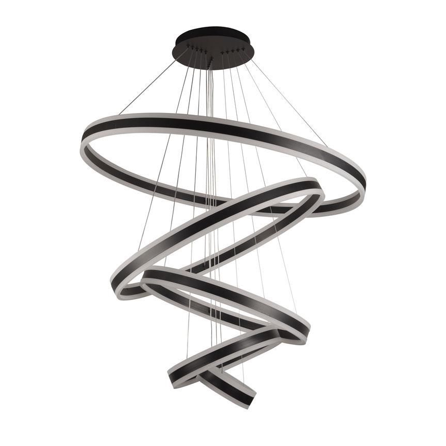 Lustră LED dimabilă pe cablu LED/420W/230V 3000-6500K d. 100 cm + telecomandă