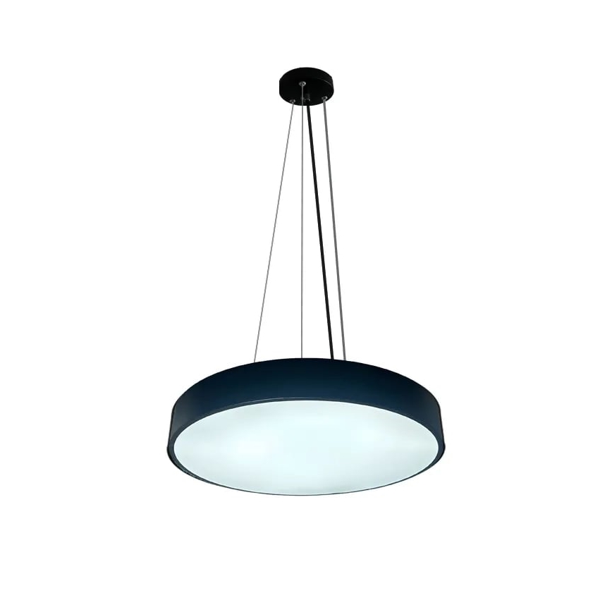 Lustră LED dimabilă pe cablu LED/50W/230V 3000-6500K negru + telecomandă