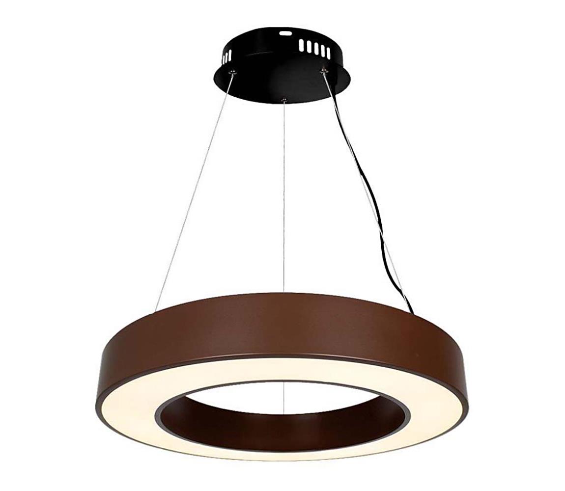 Lustră LED dimabilă pe cablu LED/50W/230V 4000K maro