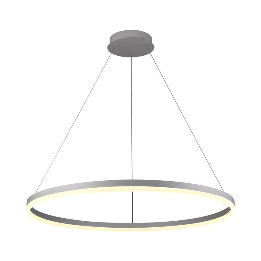 Lustră LED dimabilă pe cablu LED/55W/230V 3000-6500K d. 80 cm + telecomandă