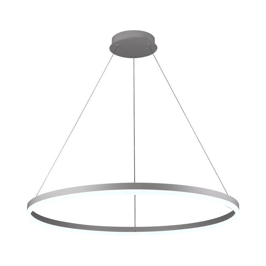 Lustră LED dimabilă pe cablu LED/55W/230V 3000-6500K d. 80 cm + telecomandă