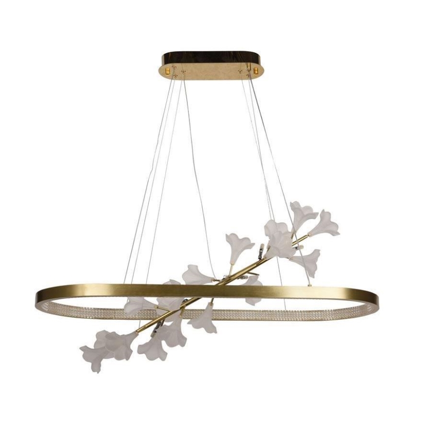 Lustră LED dimabilă pe cablu LED/65W/230V 3000-6500K + telecomandă