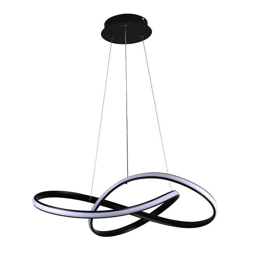 Lustră LED dimabilă pe cablu LED/70W/230V 3000-6500K d. 55 cm + telecomandă