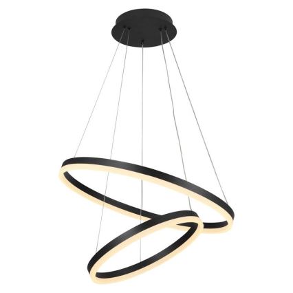 Lustră LED dimabilă pe cablu LED/70W/230V 3000-6500K d. 60 cm + telecomandă