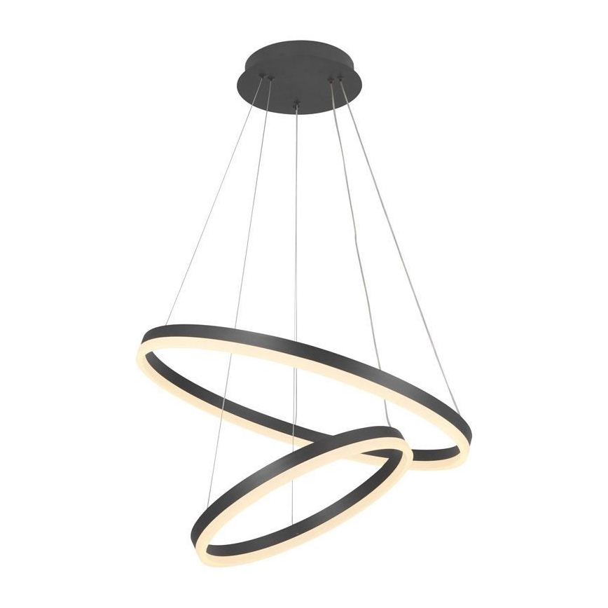 Lustră LED dimabilă pe cablu LED/70W/230V 3000-6500K d. 60 cm + telecomandă