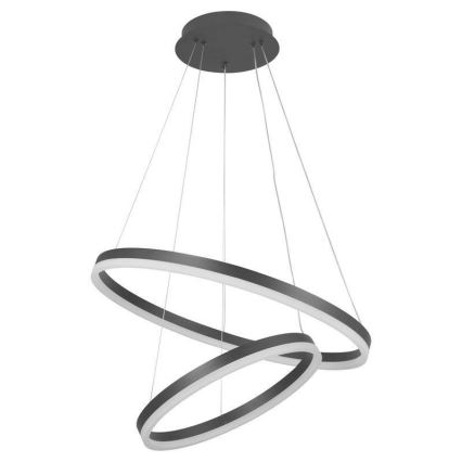 Lustră LED dimabilă pe cablu LED/70W/230V 3000-6500K d. 60 cm + telecomandă