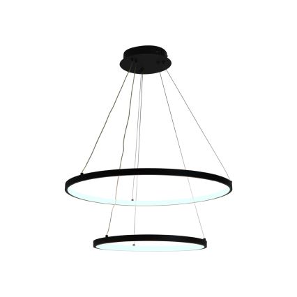 Lustră LED dimabilă pe cablu LED/75W/230V 3000-6500K d. 60 cm + telecomandă