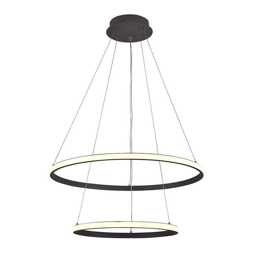 Lustră LED dimabilă pe cablu LED/75W/230V 3000-6500K d. 60 cm + telecomandă