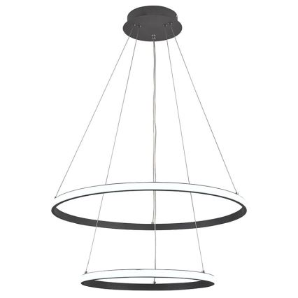 Lustră LED dimabilă pe cablu LED/75W/230V 3000-6500K d. 60 cm + telecomandă