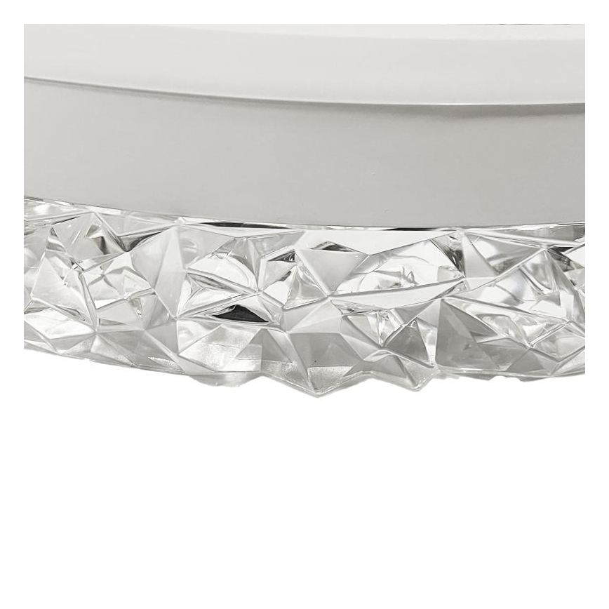 Lustră LED dimabilă pe cablu LED/80W/230V 3000-6500K alb + telecomandă