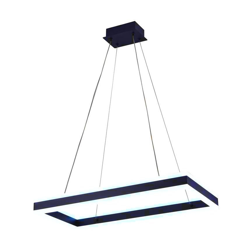 Lustră LED dimabilă pe cablu LED/80W/230V 3000-6500K + telecomandă