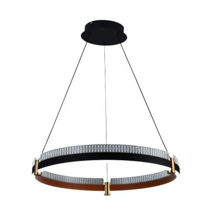 Lustră LED dimabilă pe cablu LED/80W/230V 3000-6500K d. 60 cm + telecomandă