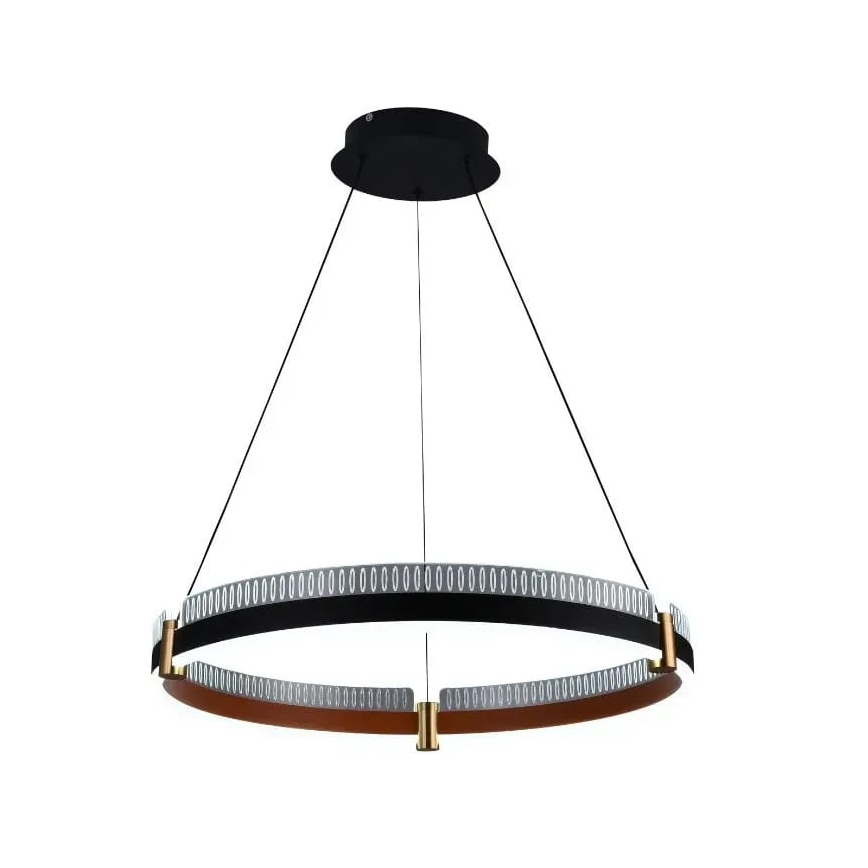 Lustră LED dimabilă pe cablu LED/80W/230V 3000-6500K d. 60 cm + telecomandă