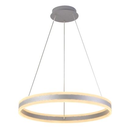 Lustră LED dimabilă pe cablu LED/85W/230V 3000-6500K d. 60 cm + telecomandă