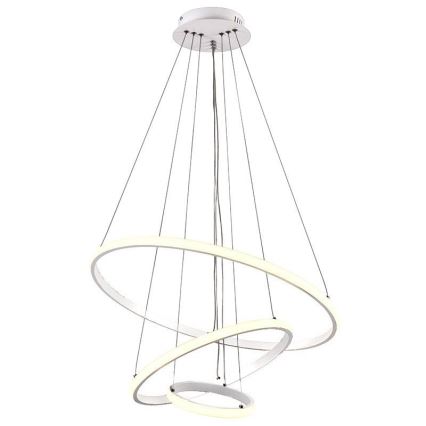 Lustră LED dimabilă pe cablu LED/90W/230V 3000-6500K d. 60 cm + telecomandă