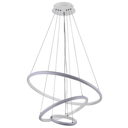 Lustră LED dimabilă pe cablu LED/90W/230V 3000-6500K d. 60 cm + telecomandă