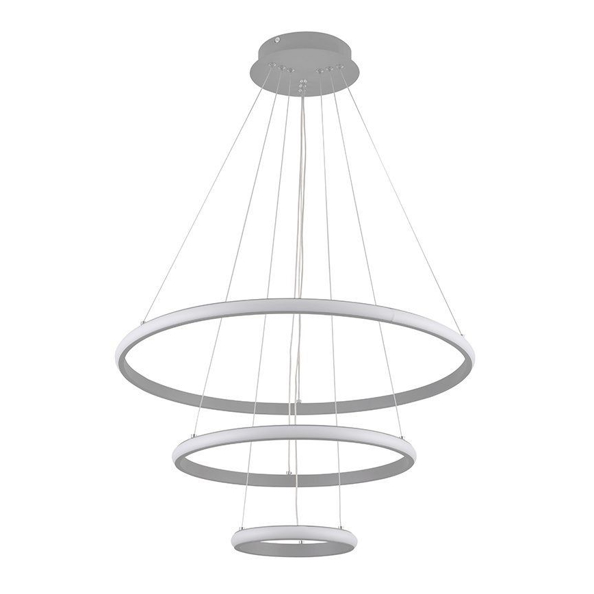 Lustră LED dimabilă pe cablu LED/90W/230V 3000-6500K d. 60 cm + telecomandă