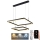 Lustră LED dimabilă pe cablu LED/90W/230V 3000-6500K + telecomandă