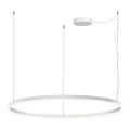 Lustră LED dimabilă pe cablu LED2 CIRCLE LED/80W/230V 3000K/4000K d. 100cm alb