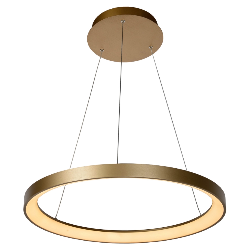 Lustră LED dimabilă pe cablu Lucide 46403/48/02 VIDAL LED/48W/230V d. 58 cm auriu