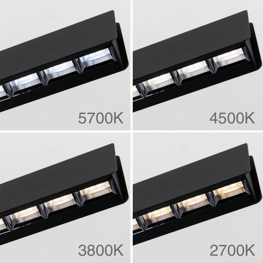 Lustră LED dimabilă pe cablu TARA LED/44W/230V 2700/3800/4500/5700K negru