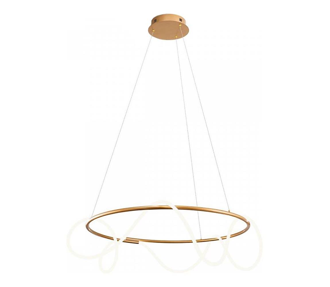 Lustră LED dimabilă pe cablu Redo 01-2112 CORRAL LED/60W/230V 3000K auriu