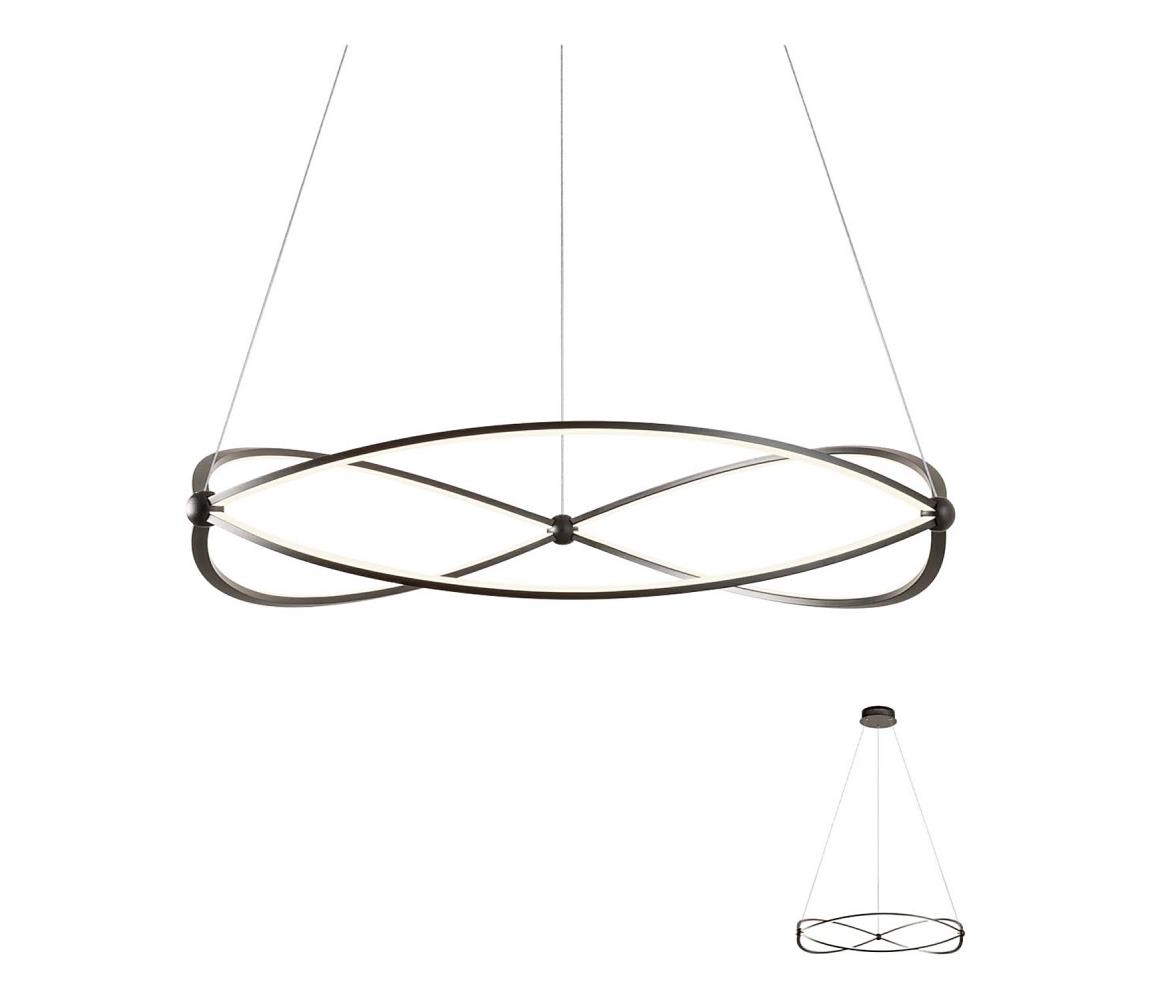 Lustră LED dimabilă pe cablu Redo 01-2254 QUARK LED/54W/230V