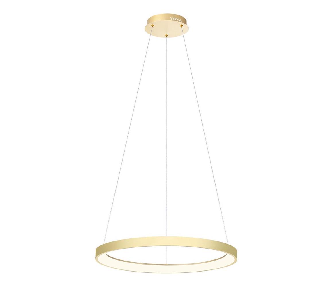 Lustră LED dimabilă pe cablu Redo 01-2673 ICONIC LED/50W/230V d. 58 cm auriu