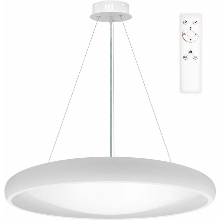 Lustră LED dimabilă pe cablu Top Light SALERNO LED/60W/230V 3000-6500K alb + telecomandă