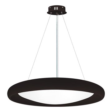 Lustră LED dimabilă pe cablu Top Light SALERNO LED/60W/230V 3000-6500K negru + telecomandă