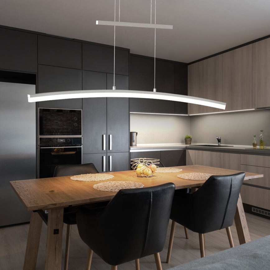 Lustră LED dimabilă pe cablu Wofi 7230.01.64.6000 FERROL LED/28W/230V