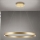 Lustră LED dimabilă suspendată pe cablu KOLK LED/80W/230V 2700/3000/4000K Ø 80 cm, auriu