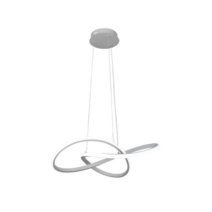 Lampă suspendată LED dimmabilă pe cablu, 65W, 230V, 3000-6500K, Ø 49 cm, cu telecomandă