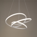 Lustră LED dimabilă suspendată pe cablu LED/90W/230V 3000-6500K Ø 47 cm + telecomandă