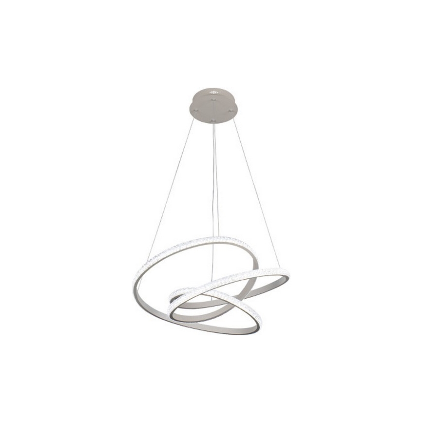 Lustră LED dimabilă suspendată pe cablu LED/90W/230V 3000-6500K Ø 47 cm + telecomandă