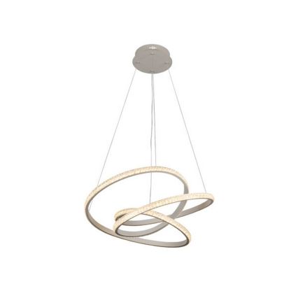 Lustră LED dimabilă suspendată pe cablu LED/90W/230V 3000-6500K Ø 47 cm + telecomandă