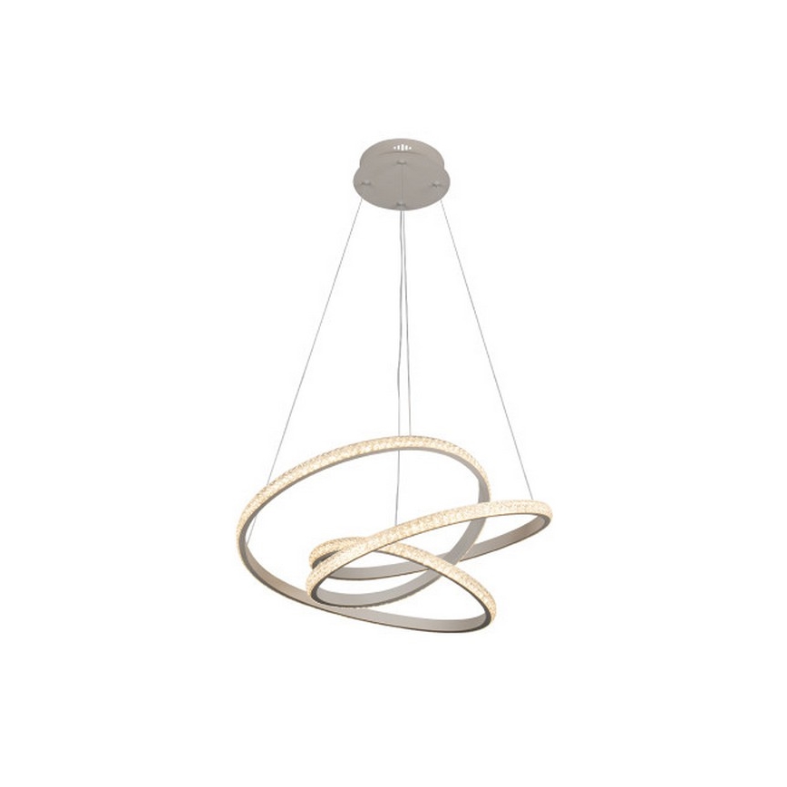 Lustră LED dimabilă suspendată pe cablu LED/90W/230V 3000-6500K Ø 47 cm + telecomandă